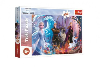 Puzzle Ledové království II/Frozen II 100 dílků