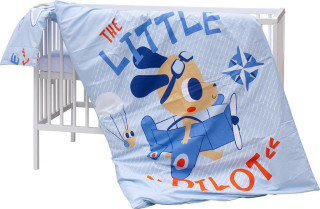 Dětská postýlka s kompletní výbavou Scarlett 120 x 60 cm - Nary