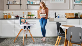 Židlička jídelní 2v1 Tixi Kinderkraft 2020