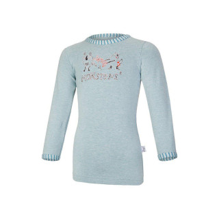 Tričko smyk MONSTERS DR Outlast® Lišejník melír/monsters