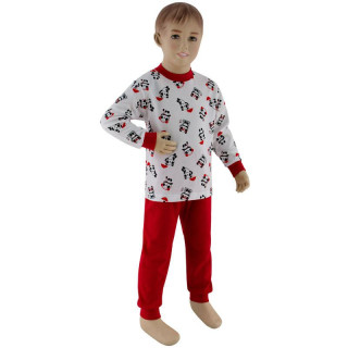 Dívčí pyžamo panda na bílé Esito Vel. 92 - 122