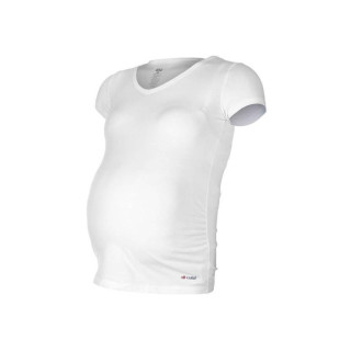 Tričko těhotenské KR tenké Outlast® Bílá