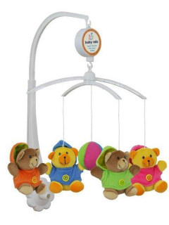 Kolotoč nad postýlku Baby Mix Medvídci