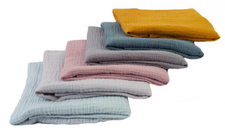 Plenka bavlněná Muslin 3 ks 70x80 cm BabyMatex