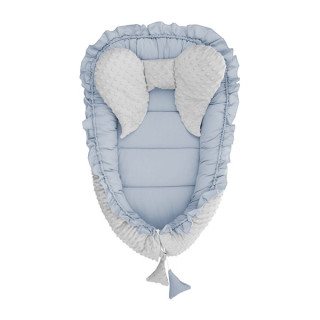 Hnízdečko pro miminko Belisima Minky Mouse modré