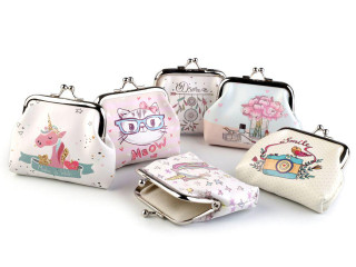 Peněženka na mince a klíče pro dívky 8x10cm