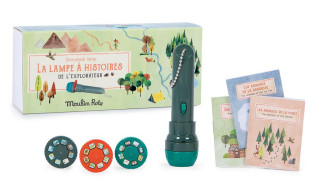 Moulin Roty Sada promítacích příběhů Divoká zvířata se zápisníky