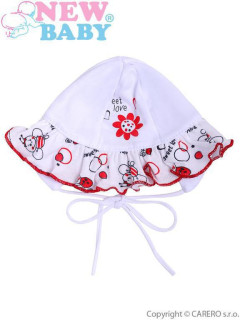 Kojenecký klobouček New Baby Beruška