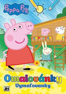 Omalovánky A4 - Prasátko Peppa