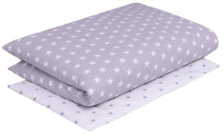 Sada povlečení 2dílné bavlněné 120 x 90 cm Hvězdy Infantilo