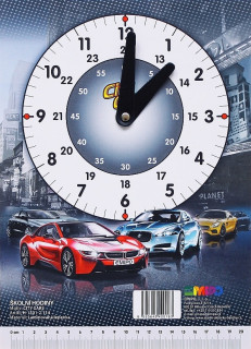 Školní hodiny City Cars Emipo