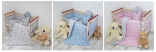 5 dílná sada do postýlky Teddy bears Esito