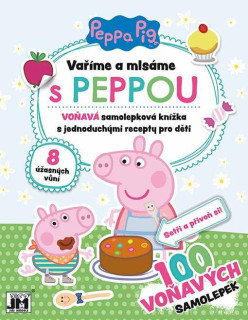 Vaříme a mlsáme Prasátko Peppa - samolepková knížka s recepty