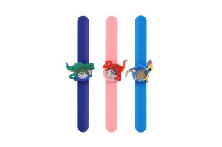 Hodinky dětské samonavíjecí dinosaurus silikon 22 cm 