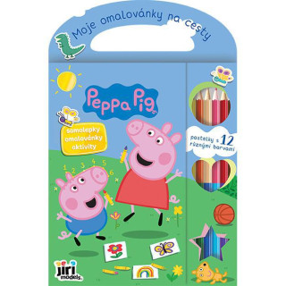 Moje omalovánky na cesty Prasátko Peppa