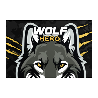 Podložka na stůl 60x40 cm vlk