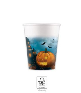 EKO papírové kelímky - Halloween 200 ml/8 ks