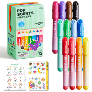 Fixy Smyvatelné s vůní 12 ks