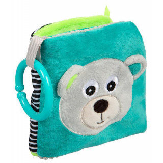 Plyšová knížka Medvídci Canpol šedá