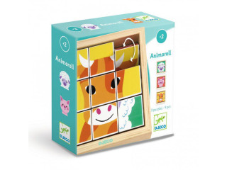 Otáčivé puzzle Farma Djeco