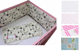 Ochranný mantinel dělený Angel 2 díly 120x27 a 60x27 cm