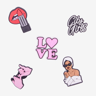 Amulety - ozdoby na boty Amuletz Girls mix Coqui