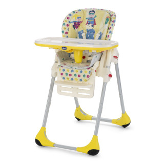 Chicco Jídelní židle Polly 2v1 - Energy žlutá Rok 2016