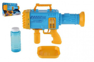 Bublifuk pistole s náplní plast 27 cm na baterie