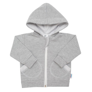 Kojenecká mikinka s kapucí New Baby For Girl and Boy Vel. 62 - POUŽÍVANÉ
