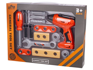 Sada nářadí s vrtačkou 16 ks