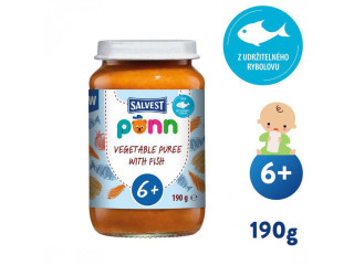 Salvest Ponn Treska se zeleninovým pyré (190 g)