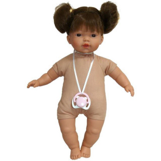 Realistická panenka Vera se zvuky a měkkým látkovým tělem 33 cm Llorens