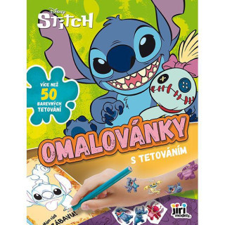 Omalovánky s tetováním Lilo & Stitch