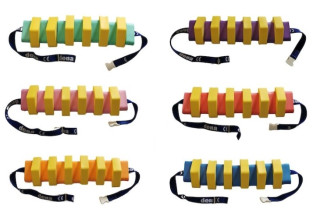 Pěnový plavecký pás 1 300 mm žlutý Matuška Dena