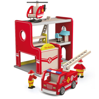 Dřevěná hasičská stanice Viga