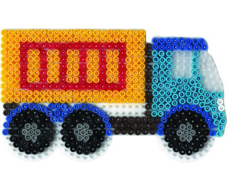 Podložka k zažehlovací korálkům Nákladní auto MIDI Hama