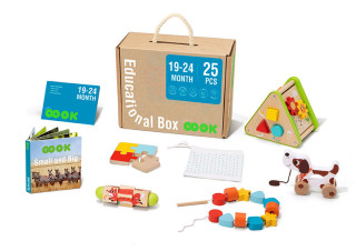 Edukační box Maxi 19–24 měsíců 6 ks