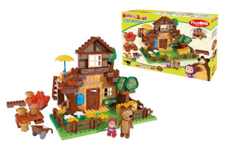 PlayBIG Bloxx Máša a medvěd - Míšův dům