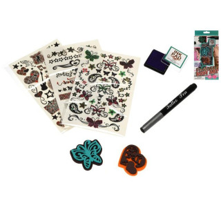 Sada krásy tetování omyvatelná v krabičce
