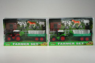 Traktor sada se zvířátky