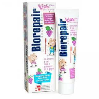 Biorepair Junior zubní pasta pro děti příchuť HROZNO 50 ml