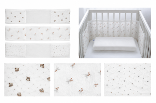 Mantinel do postýlky Bump Air Design 180 cm Babymatex