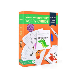 Smývatelné kartičky s fixou Mideer - Anglická slovíčka