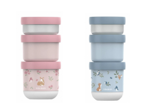 Kelímky na svačinu stohovací 3 ks Little Dutch