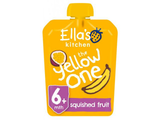 Ella's Kitchen BIO Yellow one ovocné pyré s banánem (5x90 g)