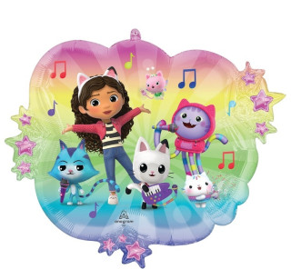 Gábinin kouzelný domek 50x71cm - fóliový balónek