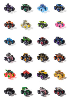 Monster Jam - sběratelský kovový model auta Monster Truck 1:64