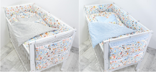 10 dílná sada do postýlky Minky World 100 x 135 cm Esito