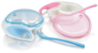 Miska pro snadné držení dělená Nuby