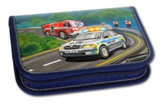 Školní penál 1-klopa SOS prázdný Emipo